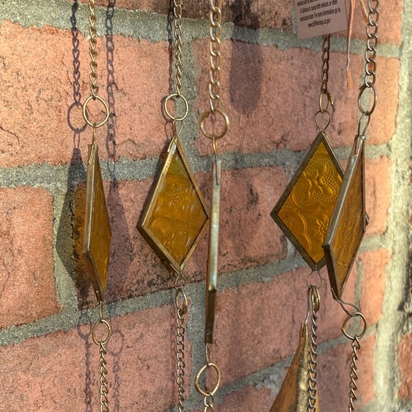 Multicolor Geometric Hanging Wind Chimes NWT - Picture 5 of 8